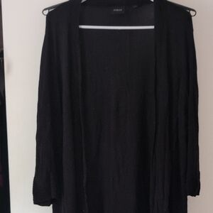 Rave Elegant Black Women's Cardigan